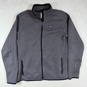 Patagonia Women’s XL Full Zip Better Sweater Gray Fleece Jacket Coat